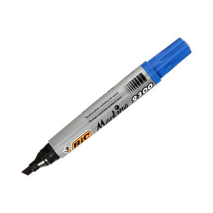 Marker permanentny 3.7-5.5mm niebieski ścięty Bic BP1053 02