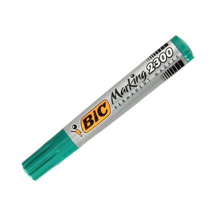 Marker permanentny 3.7-5.5mm zielony ścięty Bic BP1055 01