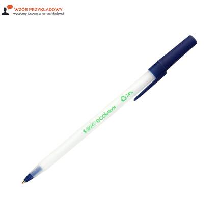 Długopis 0.32mm niebieski RoundSticEco BIC 8932402 BP6414 02