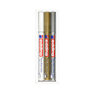 Marker olejowy 0.8mm 3kol. mix Edding 780 EG5251 02