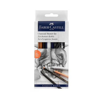 Zestaw do szkicowania Charcoal Faber Castell 114002FC FC6546 01