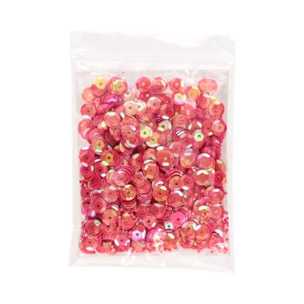 Cekiny tęczowe malinowe T30 Brewis VB8070 01