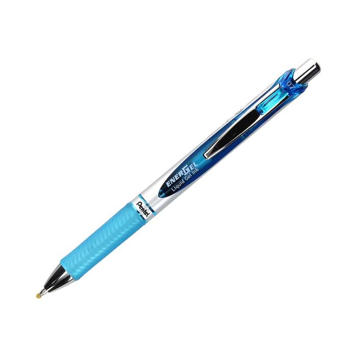 Pióro kulkowe 0.7mm błękitne Energel Pentel BL77 PN5626 01