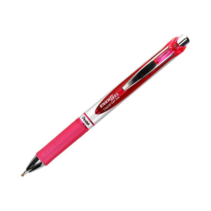 Pióro kulkowe 0.7mm różowy Energel Pentel BL77 PN5624 01