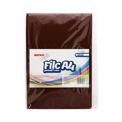 Filc brązowy 1mm Brewis FC410 - opak. 10 szt. VB8751 01