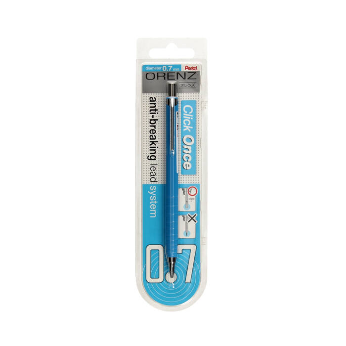 Ołówek automatyczny 0.7mm błękitny Orenz Pentel PN6378 01