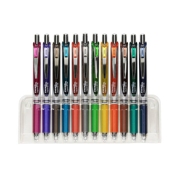 Pióro kulkowe EnerGel BL77 12 kolorów Pentel PN6503 02