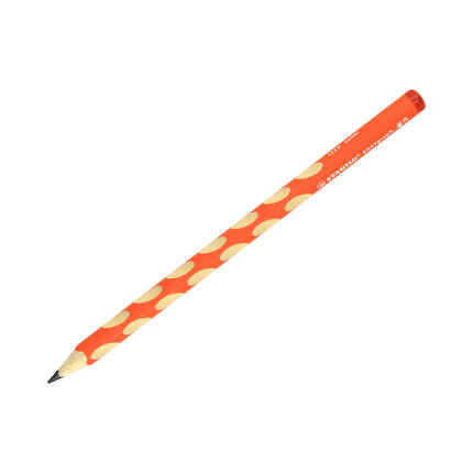 Ołówek do nauki pisania dla praworęcznych 2B pomarańczowy Easygraph Stabilo 322/03 SH1241 01