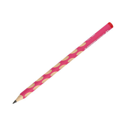 Ołówek do nauki pisania dla praworęcznych 2B różowy Easygraph Stabilo 322/01 SH1275 01