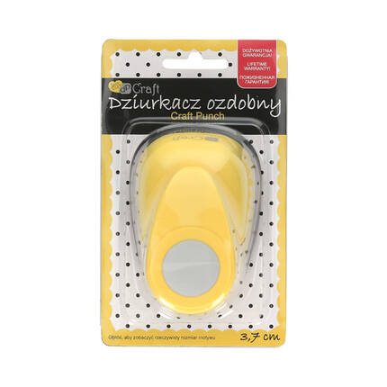 Dziurkacz ozdobny 3.7cm Koło DP7107 01