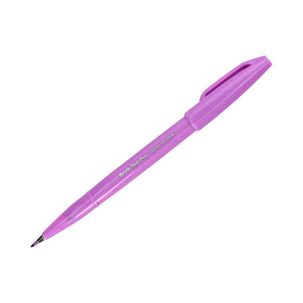 Pisak pędzelkowy purpurowy Brush Sign Pen Pentel SES15 PN1611 02