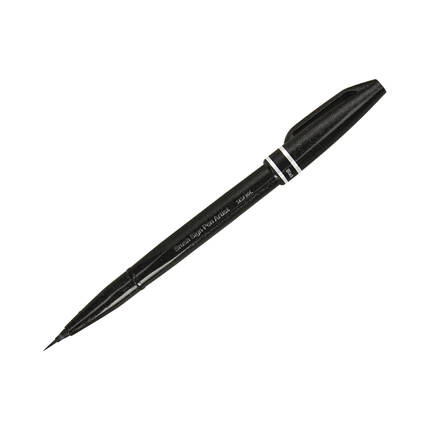 Pisak pędzelkowy czarny Brush Sign Pen Pentel SESF30 PN1620 02