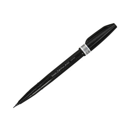 Pisak pędzelkowy szary Brush Sign Pen Pentel SESF30 PN1627 02
