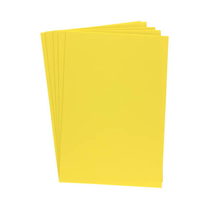 Arkusze piankowe A4/5 żółte Happy Color ST6201 02