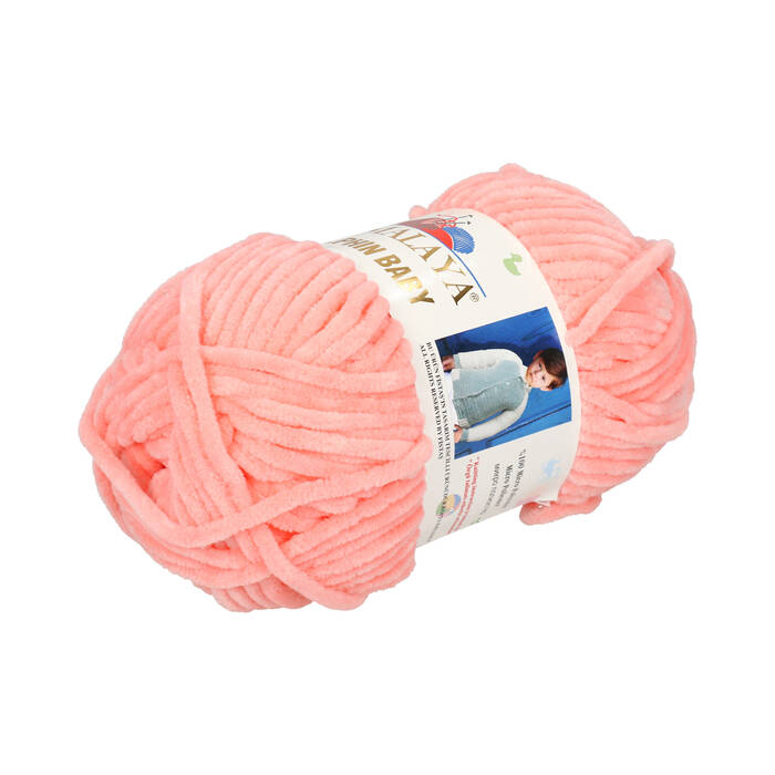Włóczka 100g brzoskwiniowy Dolphin Baby Himalaya 80323 VA2441 02