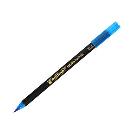 Pisak pędzelkowy jasnoniebieski Edding E1340 EG6010 02