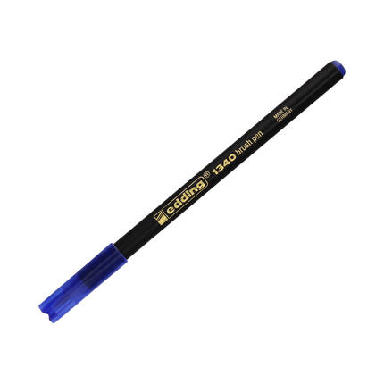 Pisak pędzelkowy niebieski Edding E1340 EG6007 01