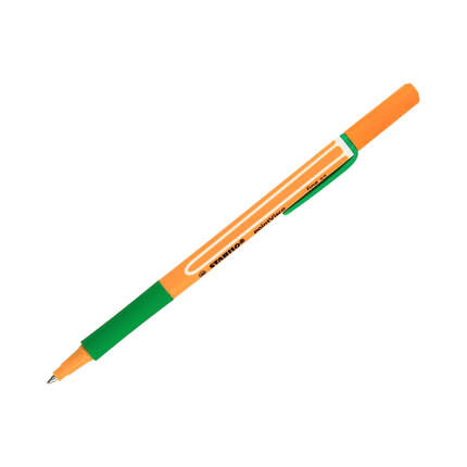 Długopis żelowy zielony Stabilo PointVisco 10099/36 SH5919 02