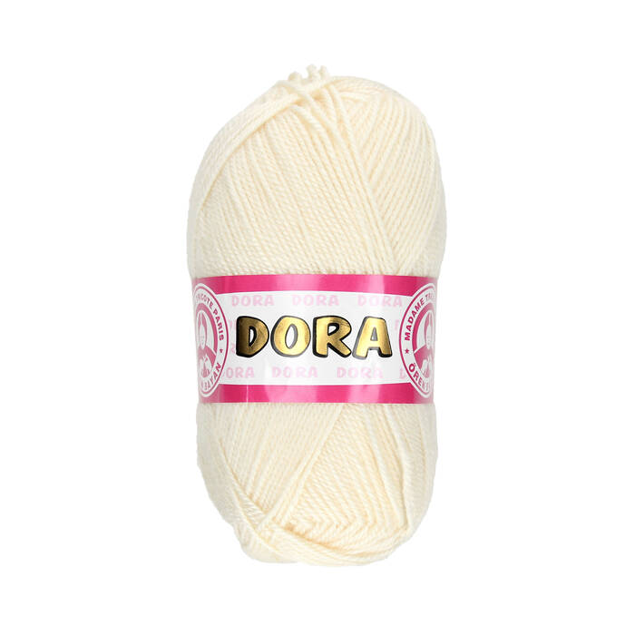 Włóczka 100g ecru Madame Tricote Paris Dora 004 VA2485 01