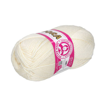 Włóczka 100g ecru Madame Tricote Paris Dora 004 VA2485 02