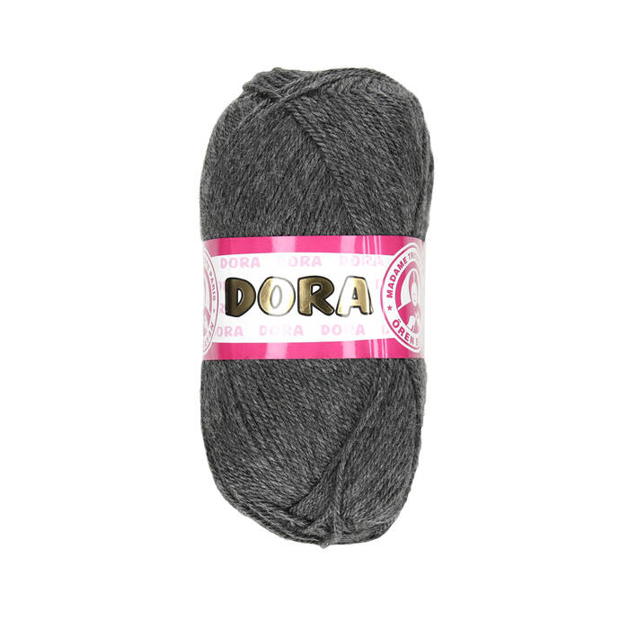 Włóczka 100g antracyt Madame Tricote Paris Dora 009 VA2487 01