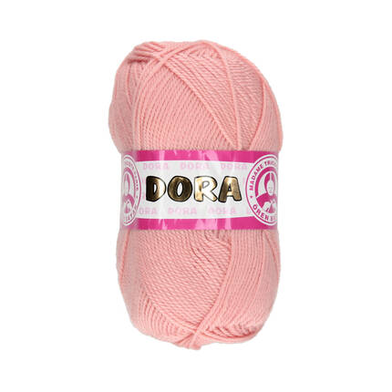 Włóczka 100g pudrowy róż Madame Tricote Paris Dora 119 VA2505 01