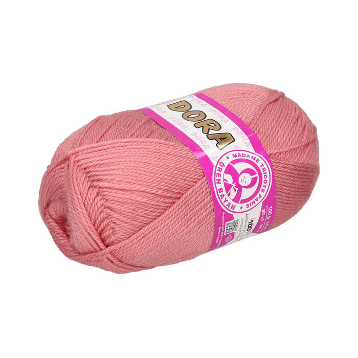 Włóczka 100g różowy Madame Tricote Paris Dora 121 VA2506 02