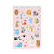 Kolorowanka A4/40 naklejki BeBe pastel Interdruk IR0051 02