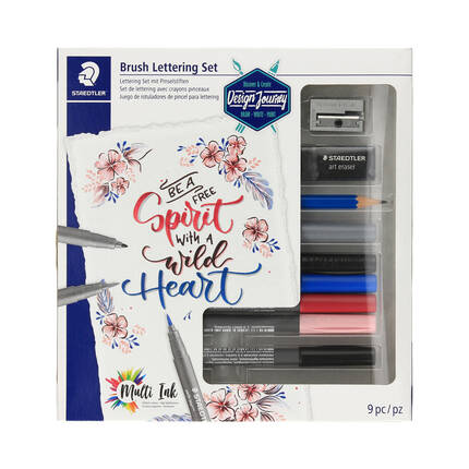 Zestaw artystyczny Brush Leterring Staedtler S61 371-1 ST7986 01