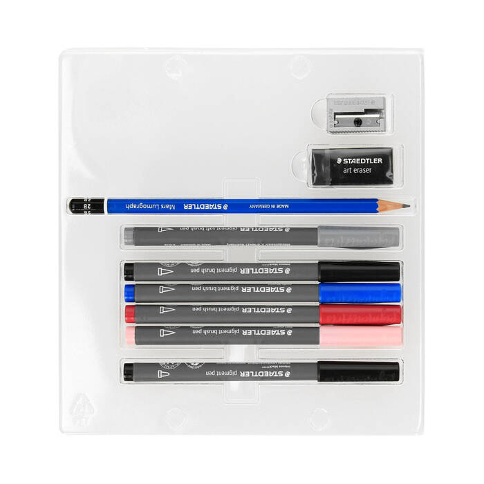 Zestaw artystyczny Brush Leterring Staedtler S61 371-1 ST7986 02