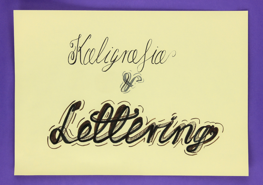 kaligrafia i lettering