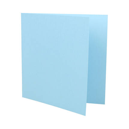 Baza do kartek ozdobnych - karnet + koperta 145x145 niebieska (5) AG4340 02