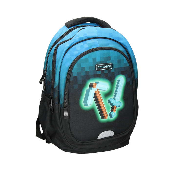 Plecak Astrabag Blue Pixel 502024093 VK7979 01