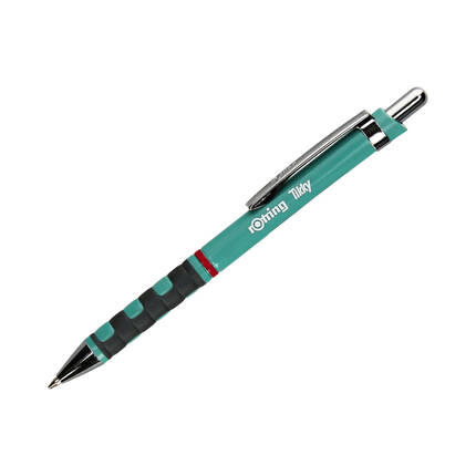 Długopis automatyczny niebieski korpus turkusowy Rotring Tikky 2189070 OL7200 01