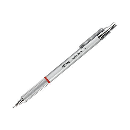 Ołówek automatyczny 0.5mm srebrny Rotring Rapid Pro 1904255 OL7222 01