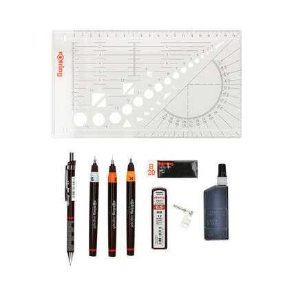 Isograph 0.2/0.4/0.6mm zestaw Combi Rotring College S0699390 OL7224 02
