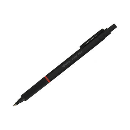 Długopis automatyczny niebieski oprawa czarny Rotring Rapid Pro 1904292 OL7216 01