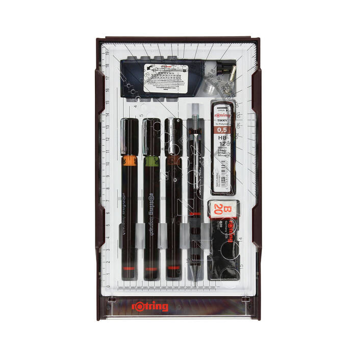 Isograph 0.2/0.3/0.5mm zestaw Combi Rotring College S0699370 OL7226 03
