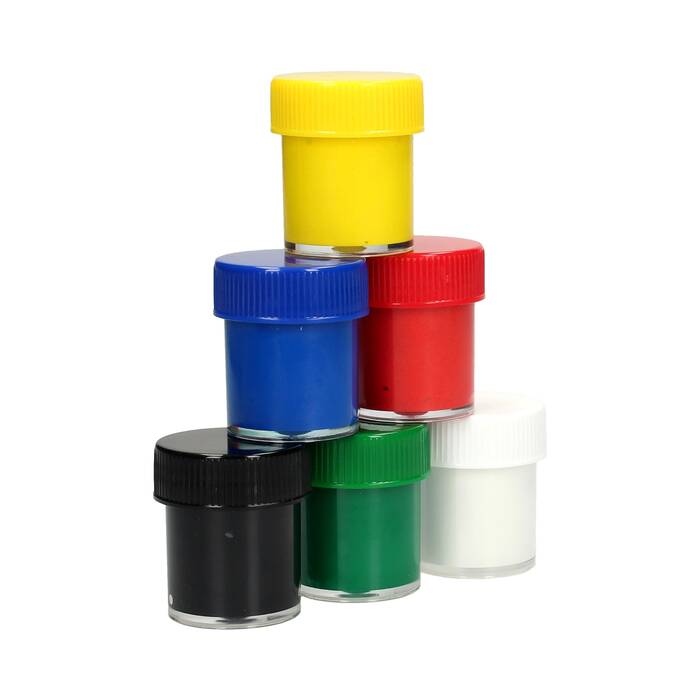 Farby plakatowe 6kol 20ml Fiorello KA6742 02