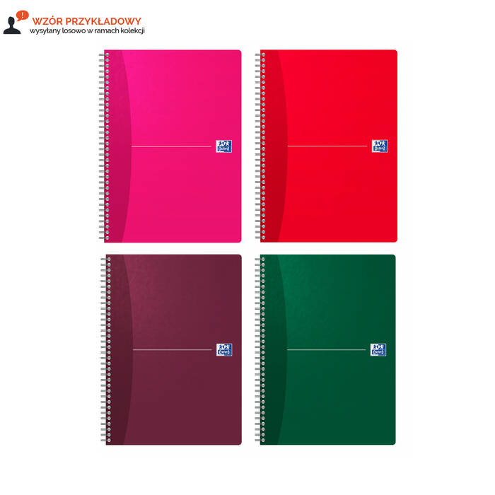 Kołonotatnik A4/90 kratka Essentials Oxford 100105406 TP1727 04