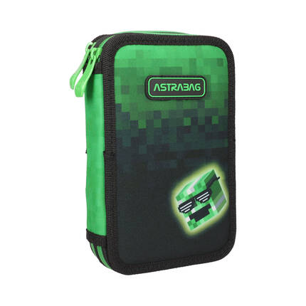 Piórnik z wyposażeniem podwójny Pixel Hero Astrabag VK8067 01