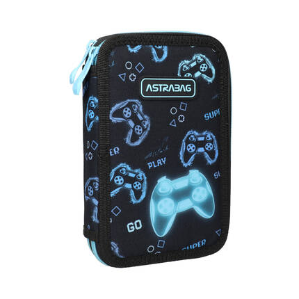 Piórnik bez wyposażenia podwójny GO Playing Astrabag VK8075 01