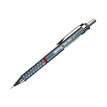 Ołówek automatyczny 0.7mm szary Rotring Tikky Retro 2202570 OL7208 01