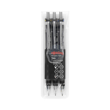 Zestaw ołówków automatycznych 0.35/0.5/0.7mm Rotring Tikky III (3) S0801310 OL7239 01