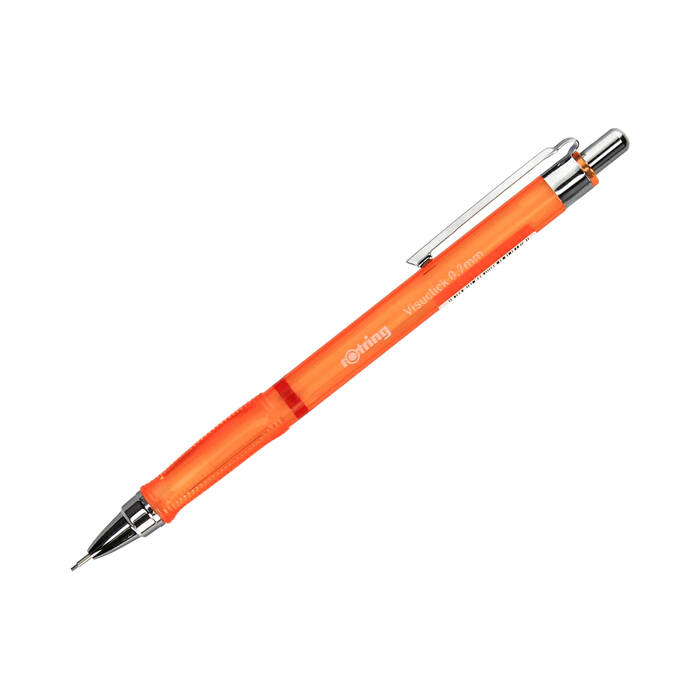 Ołówek automatyczny 0.7mm pomarańczowy Visuclick Rotring 2089092 OL7242 01