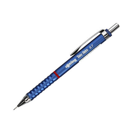 Ołówek automatyczny 0.7mm niebieski Rotring Tikky Retro 2202569 OL7206 01