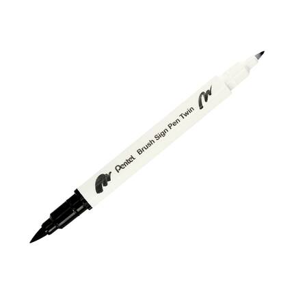 Pisak dwustronny (6) Mglisty Poranek Brush Sign Pentel SESW30C PN1667 02