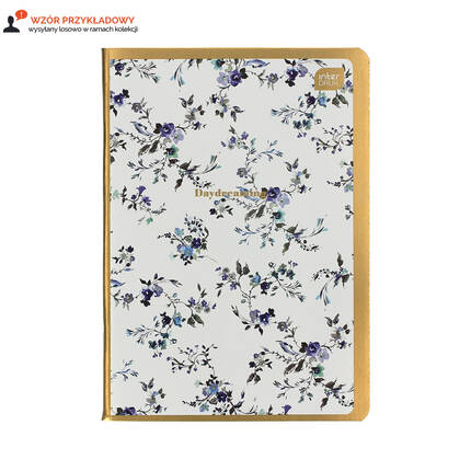 Zeszyt A5/60 linia Metallic Floral Interdruk IR1384 01