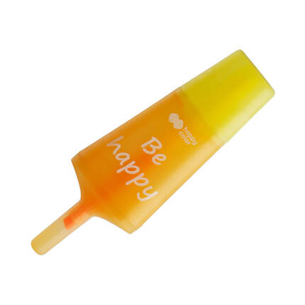 Zakreślacz zapachowy 2w1 pomarańczowo/żółty Feelingi Lolly Pop HappyCo ST8251 01