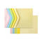 Baza do kartek ozdobnych - karnet + koperta 145x145 mix pastelowy (5) AG4378 01